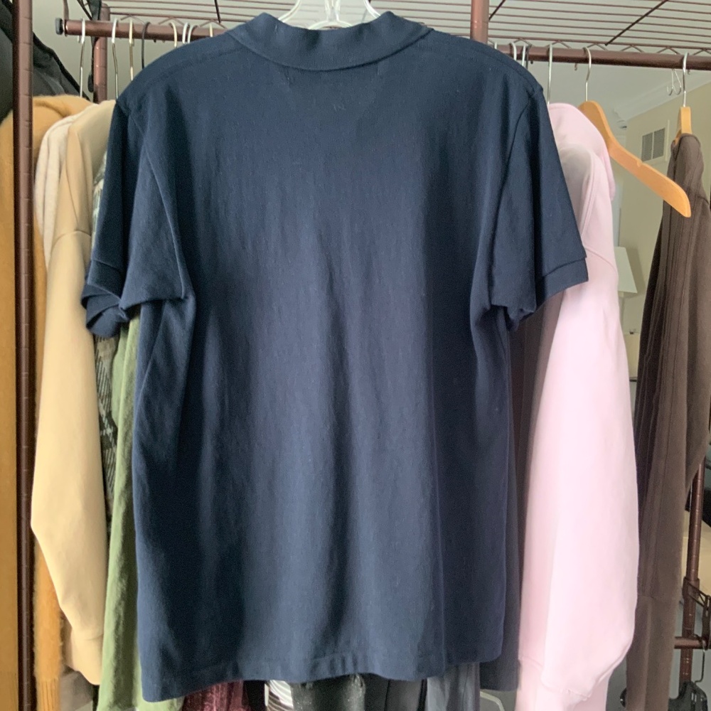 Men’s short sleeve navy polo- - Picture 5 of 7